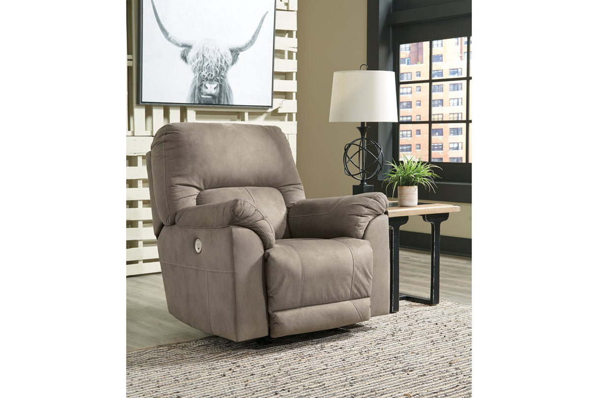 Cavalcade Slate Power Recliner -  - Luna Furniture