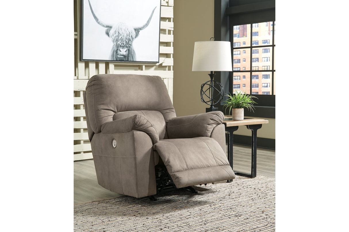 Cavalcade Slate Power Recliner -  - Luna Furniture