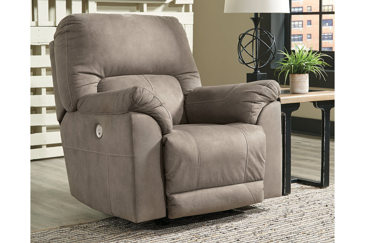 Cavalcade Slate Power Recliner -  - Luna Furniture