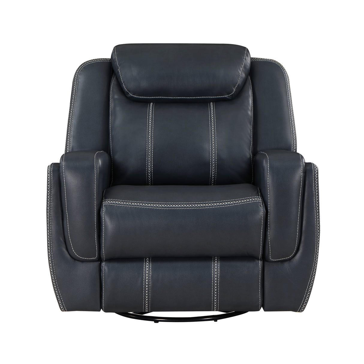 8516BU-1 Swivel Glider Reclining Chair - Luna Furniture