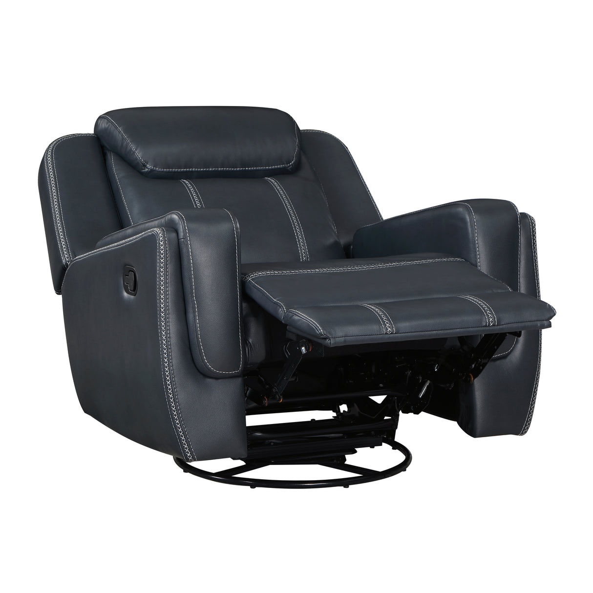 8516BU-1 Swivel Glider Reclining Chair - Luna Furniture