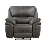 Proctor Gray Microfiber Power Reclining Chair from Homelegance - Luna Furniture