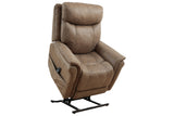 Lorreze Driftwood Power Lift Recliner -  - Luna Furniture