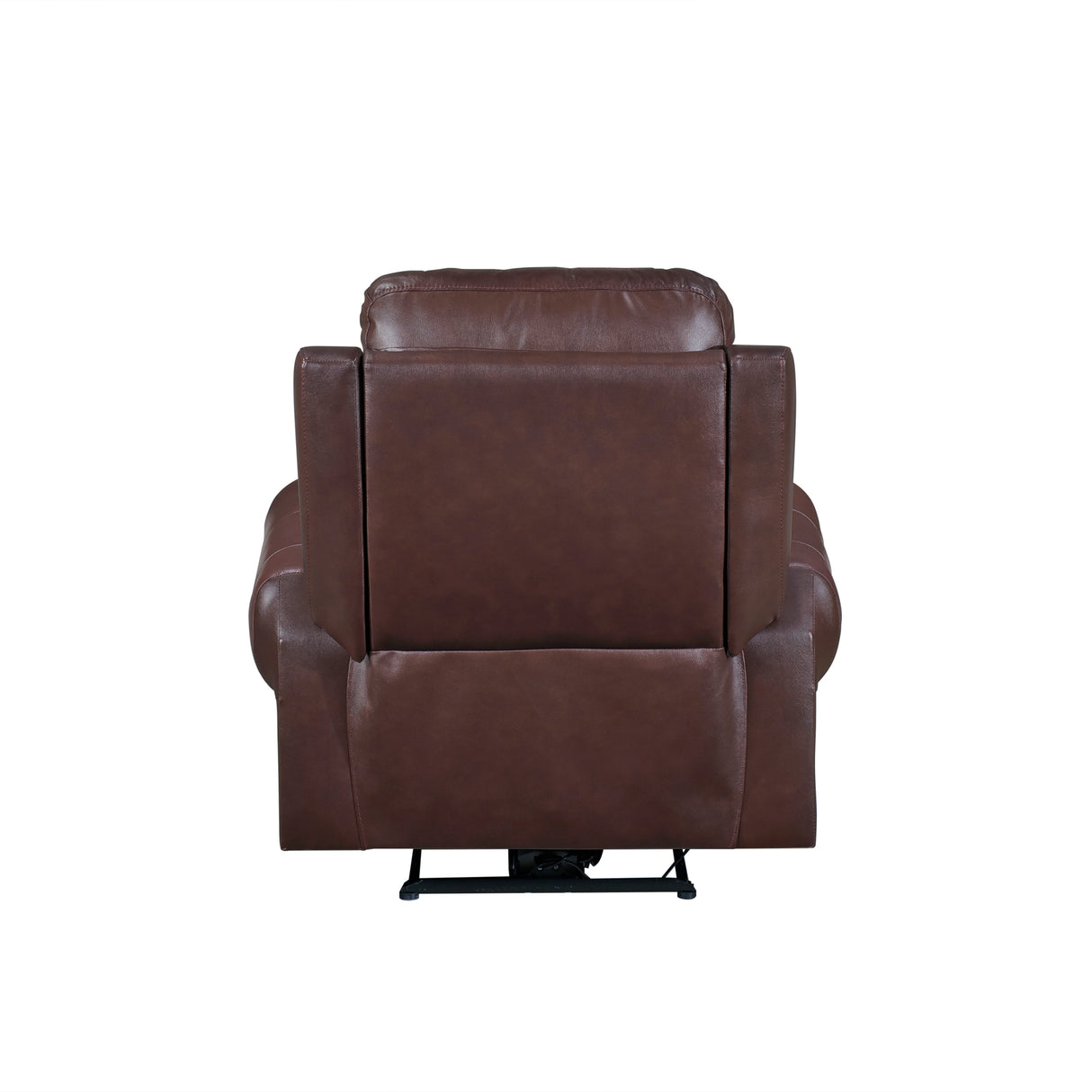 McCall Brown Leather Power Reclining Chair with Power Headrest from Homelegance - Luna Furniture