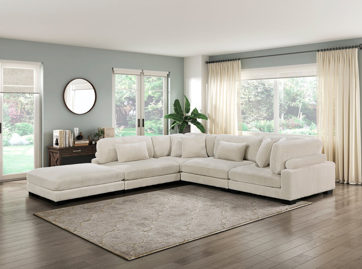 8555BE*4SC (4)4-Piece Modular Sectional - Luna Furniture