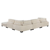 8555BE*5OT (5)5-Piece Modular Sectional with Ottoman - Luna Furniture