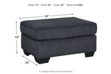 Altari Slate Ottoman -  - Luna Furniture