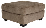 Graftin Teak Oversized Accent Ottoman -  - Luna Furniture