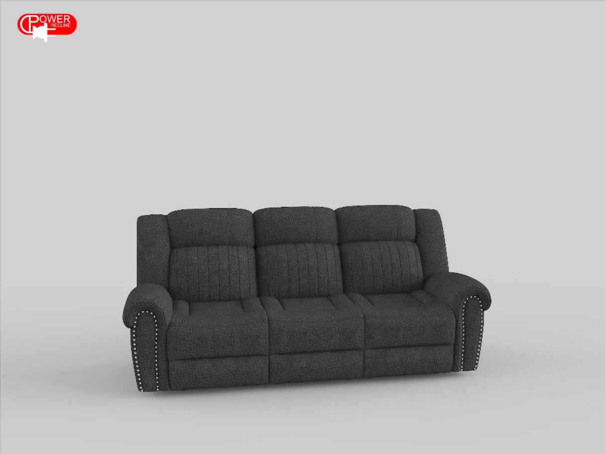 9204CC-3PW Power Double Reclining Sofa - Luna Furniture