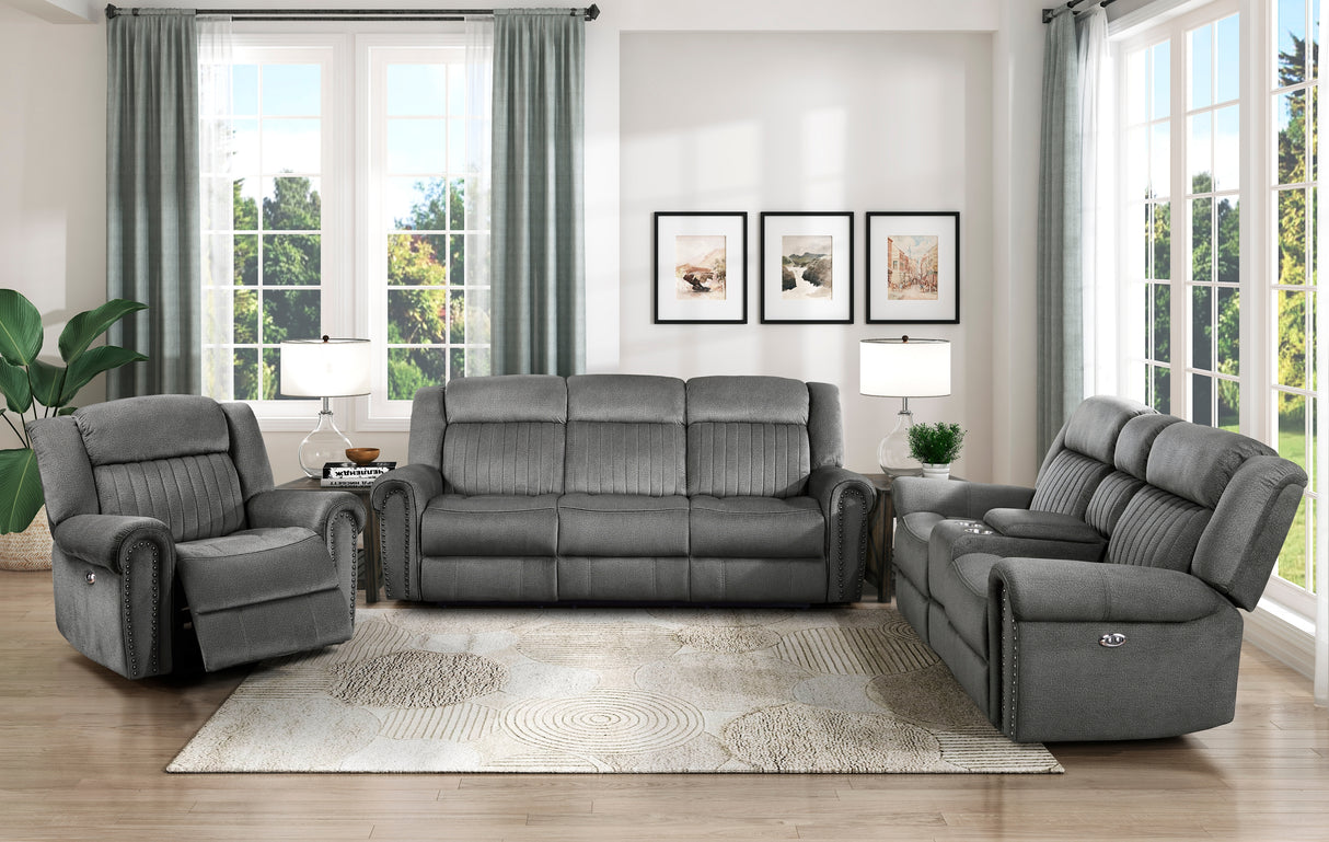 9204CC-3PW Power Double Reclining Sofa - Luna Furniture