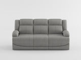 Camryn Graphite Blue Power Double Reclining Sofa from Homelegance - Luna Furniture