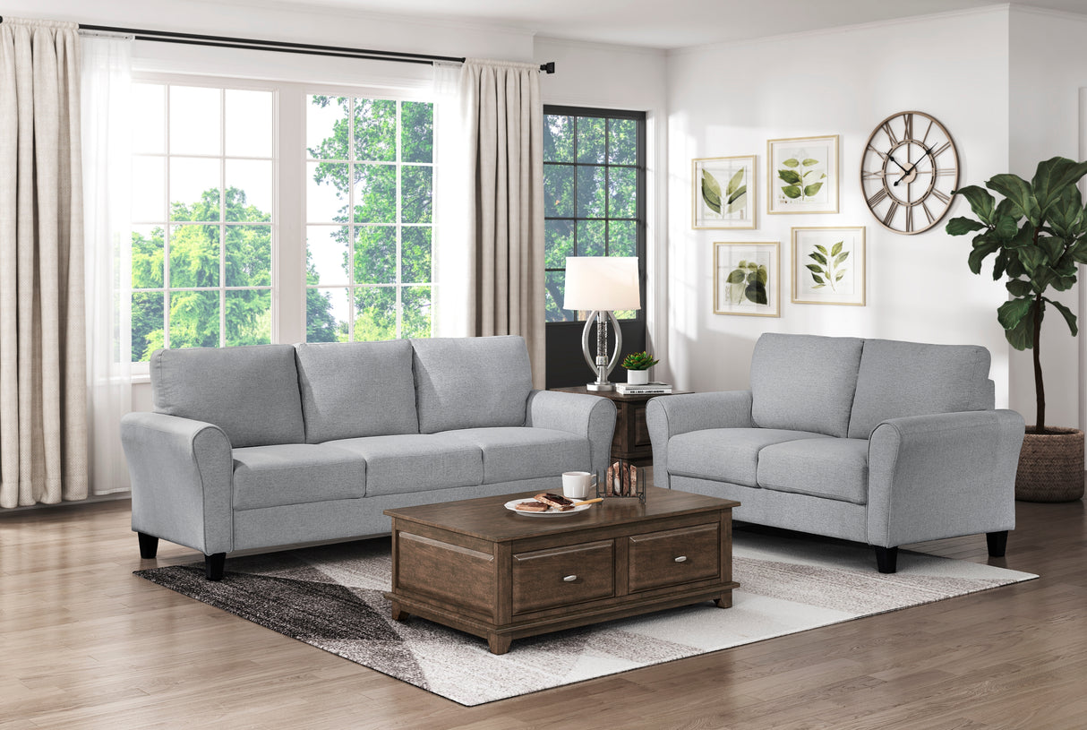 Ellery Dark Gray Sofa from Homelegance - Luna Furniture