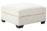 Cambri Snow Ottoman With Storage from Ashley - Luna Furniture