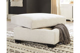 Cambri Snow Ottoman With Storage from Ashley - Luna Furniture