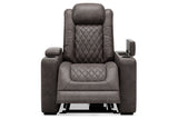 HyllMont Gray Recliner -  - Luna Furniture