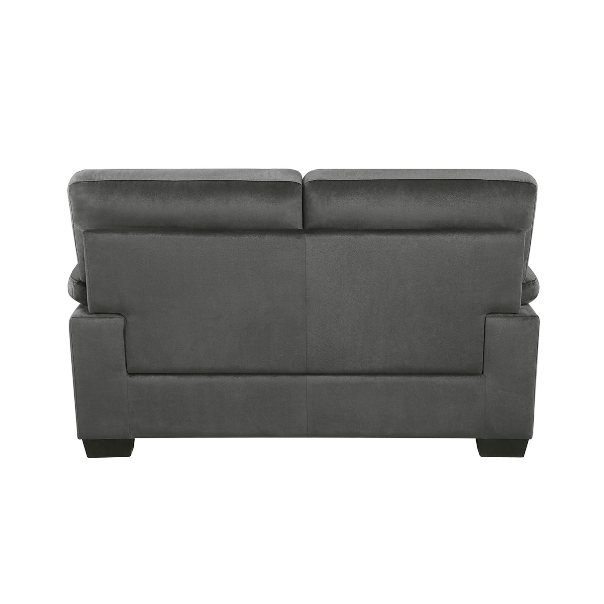 Keighly Dark Gray Loveseat from Homelegance - Luna Furniture