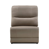 9429TP*4LCRRPWH (4)4-Piece Modular Power Reclining Sectional with Power Headrest and Left Chaise - Luna Furniture