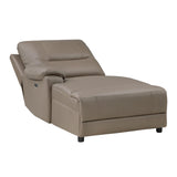 9429TP*4LCRRPWH (4)4-Piece Modular Power Reclining Sectional with Power Headrest and Left Chaise - Luna Furniture