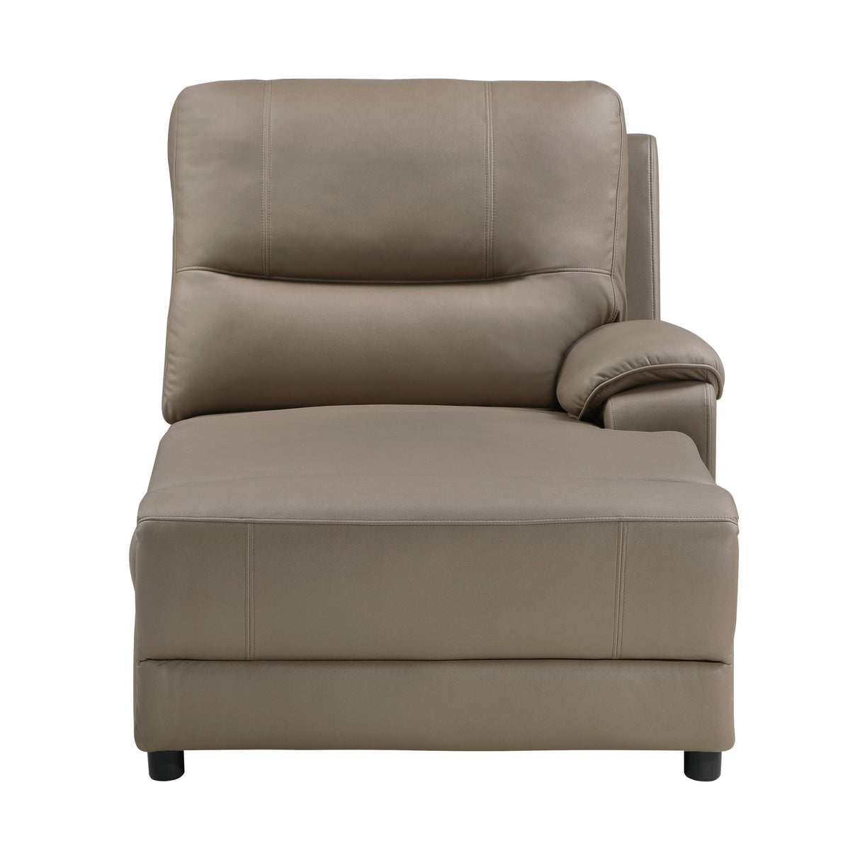 LeGrande Taupe Modular RAF Power Reclining Sectional from Homelegance - Luna Furniture