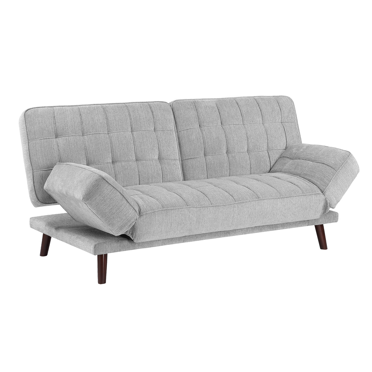 Driggs Silver Gray Elegant Lounger from Homelegance - Luna Furniture