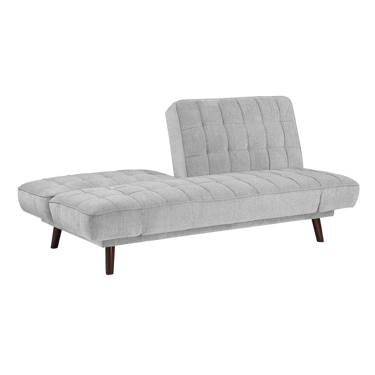 Driggs Silver Gray Elegant Lounger from Homelegance - Luna Furniture