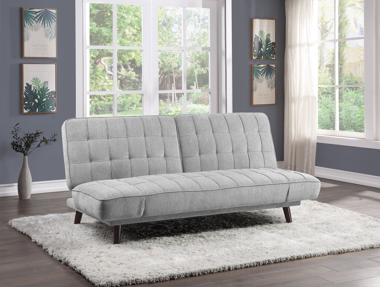 Driggs Silver Gray Elegant Lounger from Homelegance - Luna Furniture