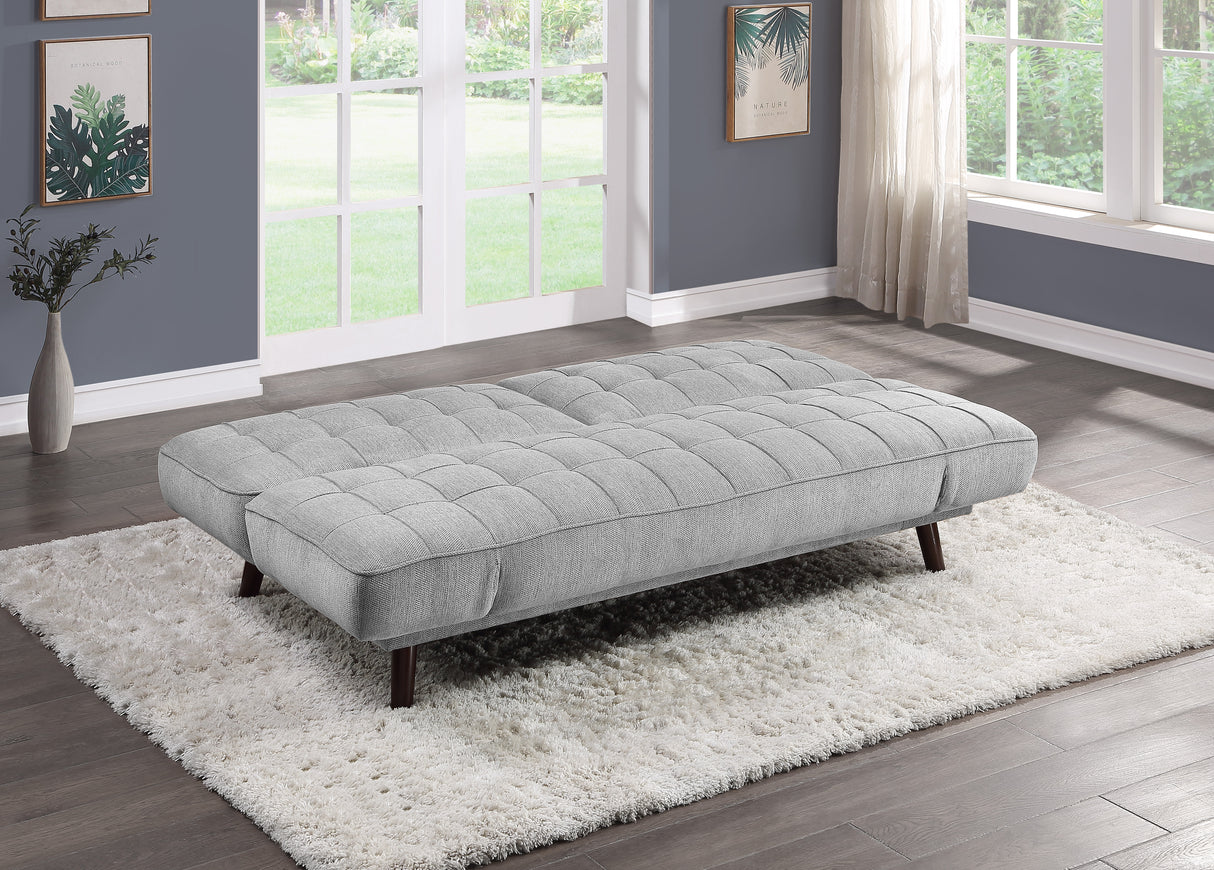 Driggs Silver Gray Elegant Lounger from Homelegance - Luna Furniture