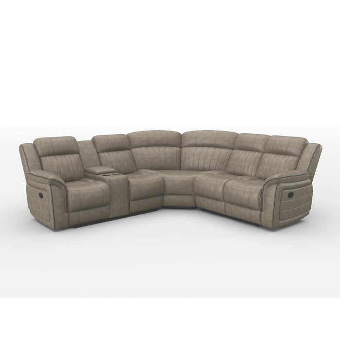 9479SDB*SC (3)3-Piece Reclining Sectional with Left Console - Luna Furniture