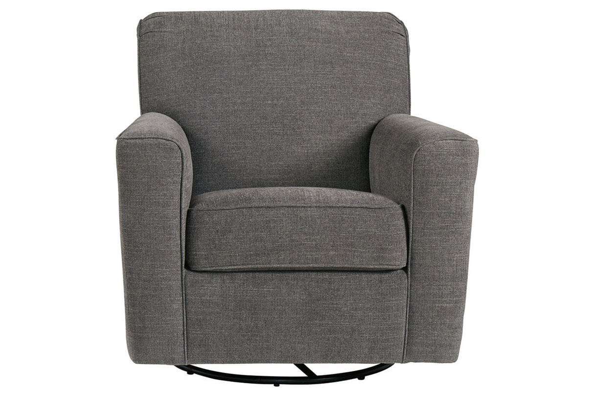 Alcona Charcoal Accent Chair -  - Luna Furniture