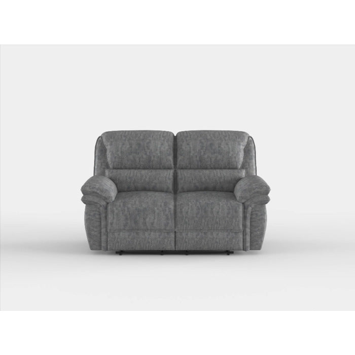 Muirfield Gray Double Reclining Loveseat from Homelegance - Luna Furniture