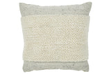 Rowcher Gray/White Pillow -  Ashley - Luna Furniture