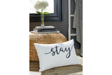 Tannerton White/Black Pillow -  Ashley - Luna Furniture