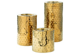 Marisa Gold Finish Candle Holder -  Ashley - Luna Furniture