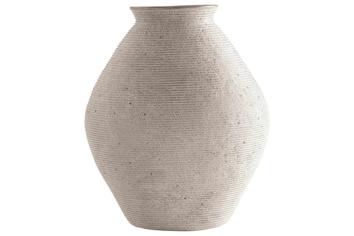 Hannela Antique Tan Vase -  Ashley - Luna Furniture