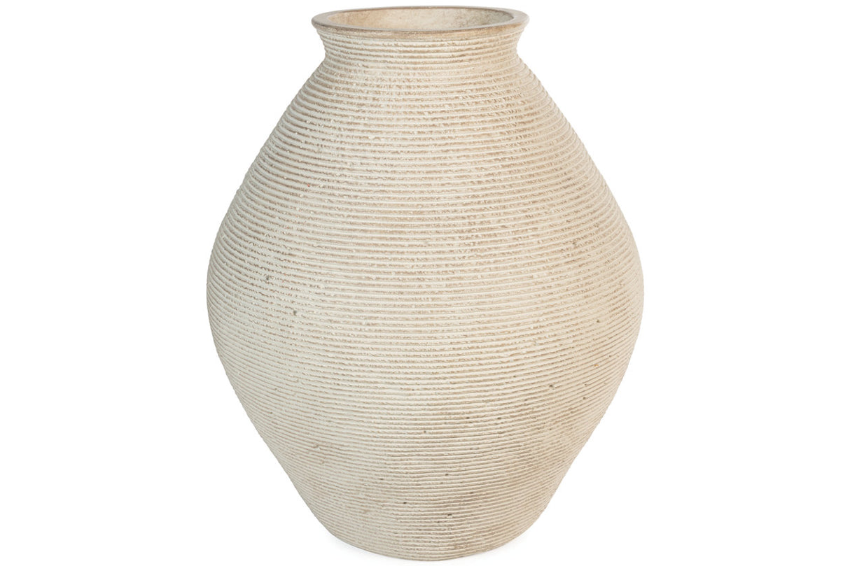 Hannela Antique Tan Vase -  Ashley - Luna Furniture