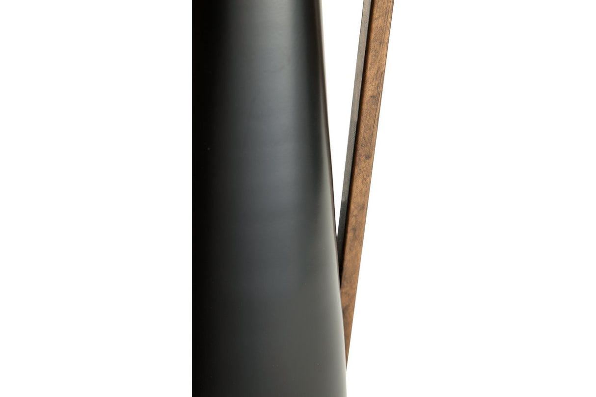 Pouderbell Black/Gold Finish Vase from Ashley - Luna Furniture