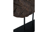 Dashburn Brown/Black Sculpture -  Ashley - Luna Furniture