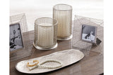 Dympna Silver Finish Accessory Set from Ashley - Luna Furniture