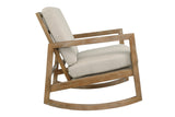 Novelda Neutral Rocker Accent Chair - Ashley - Luna Furniture