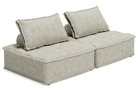 Bales Taupe 2-Piece Modular Seating from Ashley - Luna Furniture