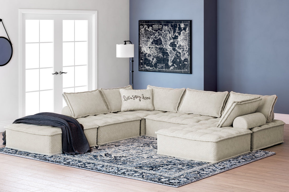 Bales Taupe 6-Piece Modular Sectional from Ashley - Luna Furniture