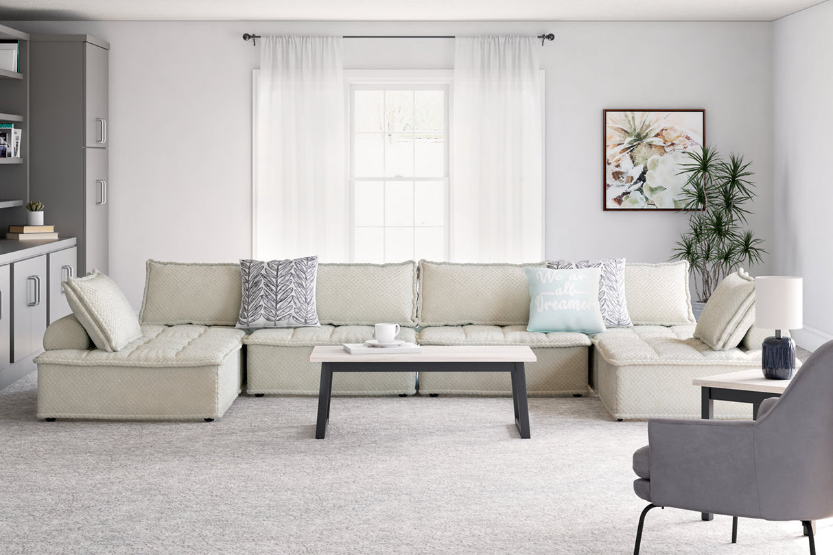 Bales Taupe 6-Piece Modular Sectional from Ashley - Luna Furniture