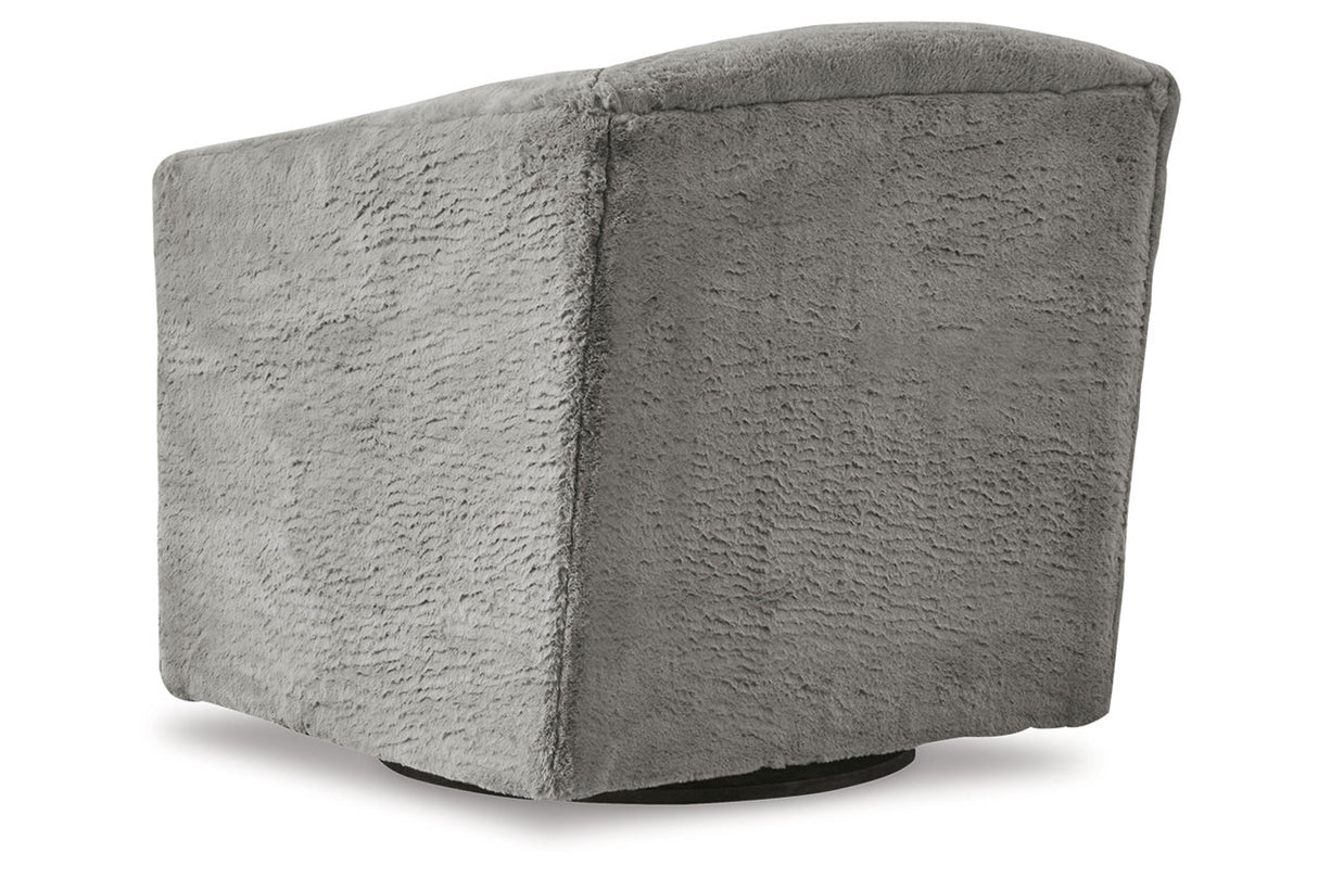 Bramner Charcoal Accent Chair from Ashley - Luna Furniture