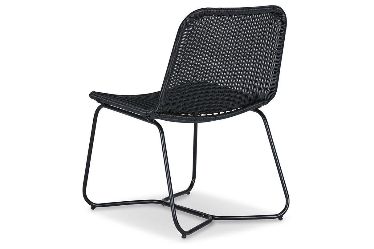 Daviston Black Accent Chair from Ashley - Luna Furniture