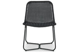 Daviston Black Accent Chair from Ashley - Luna Furniture