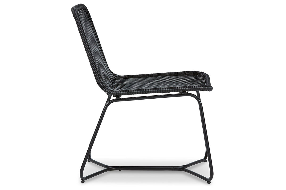 Daviston Black Accent Chair from Ashley - Luna Furniture