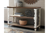 Ashley Furniture Amsel Storage Trunk Coffee Table in Gray