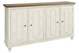 Roranville Antique White Accent Cabinet -  - Luna Furniture