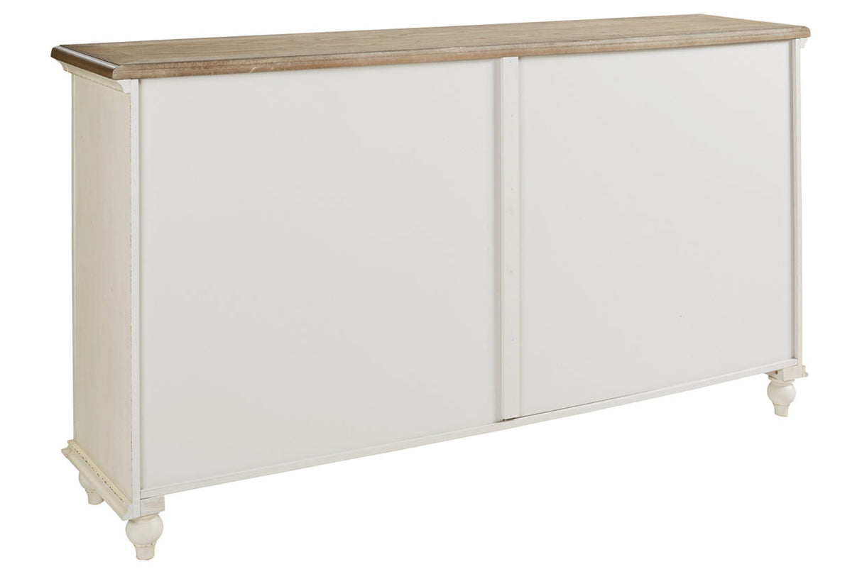 Roranville Antique White Accent Cabinet -  - Luna Furniture