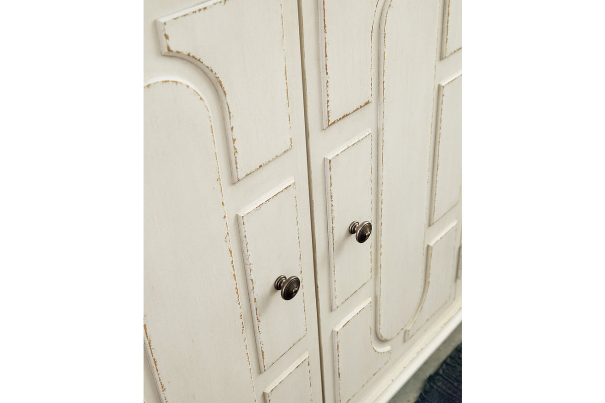 Roranville Antique White Accent Cabinet -  - Luna Furniture